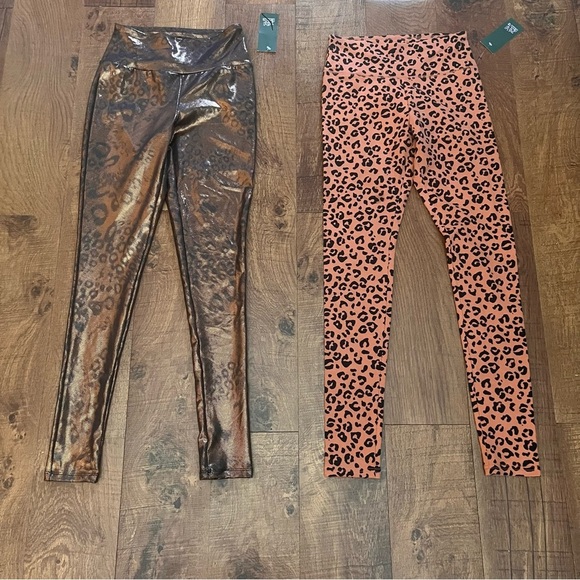 wild fable leggings women juniors XS extra small animal print high waist NWT NEW - Picture 1 of 8